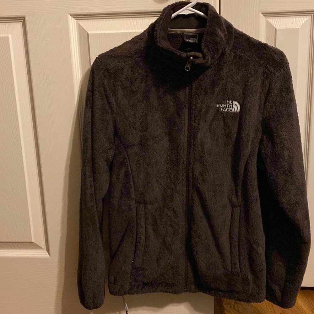 The North Face Womens Osito Flow jacket, brown, size medium. Excellent condition